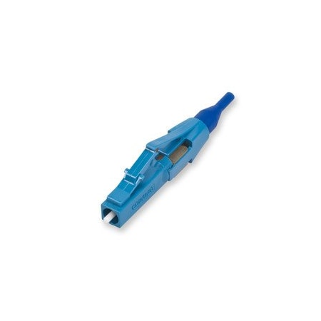 Cable Wholesale LC Connector, 8.3/125um Single-mode (OS2), Blue Housing/Boot, Boot 31LC-01295